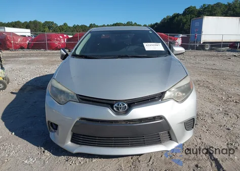 2015 Toyota Corolla Le from USA, damaged, VIN 2T1BURHE5FC436231